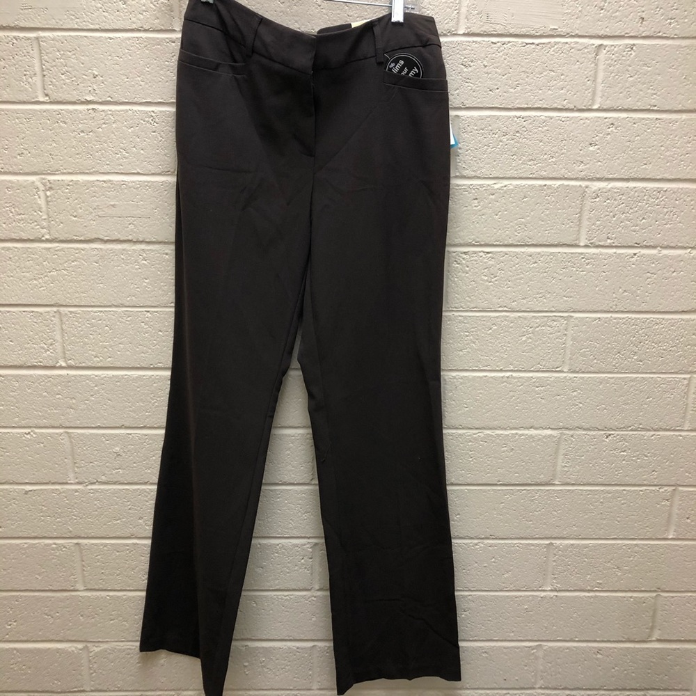 Dress Barn career trousers straight leg size 8 NWT